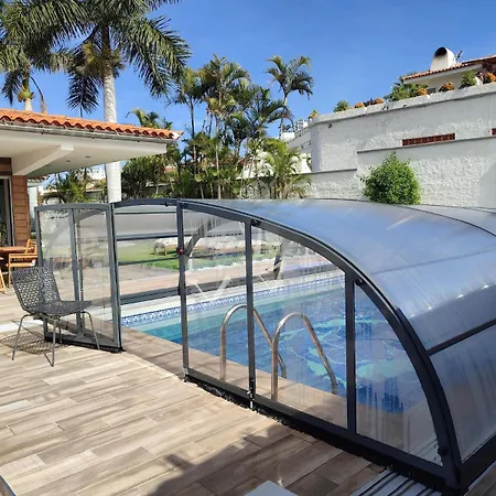 וילה 4 Bedroom Pto Cruz-private Pool-jacuzzi-wifi פוארטו דה לה קרוז